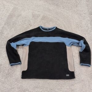 Helly Hansen Blue and Black Fleece Pullover